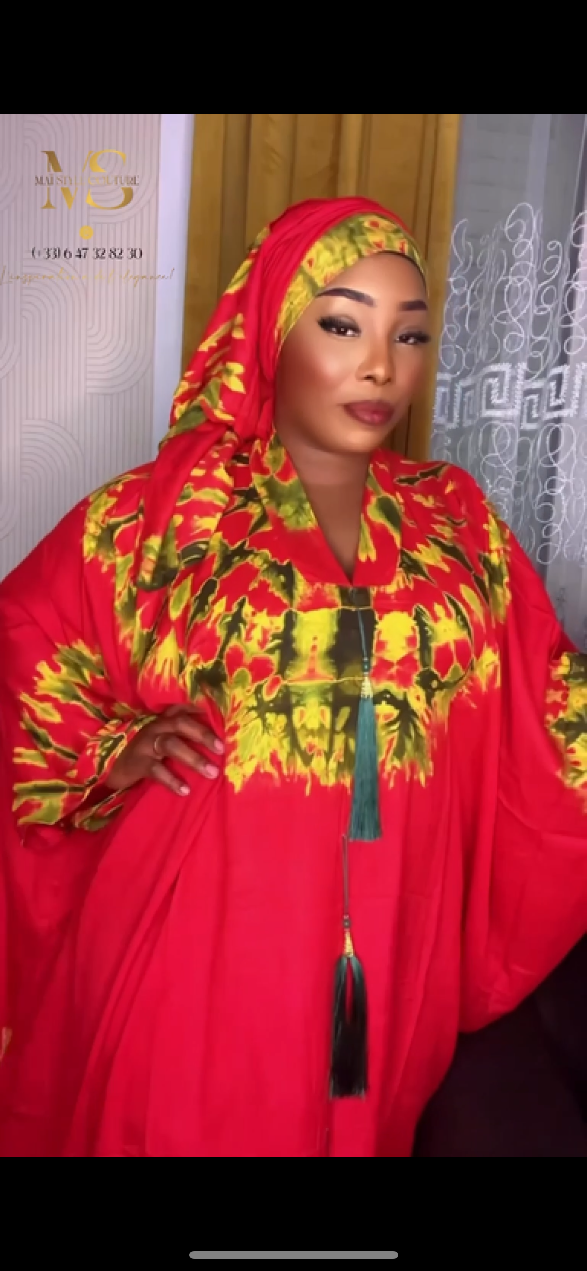 Robe meulfeu rouge