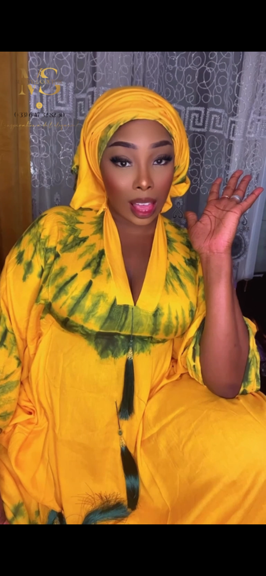 Robe meulfeu jaune